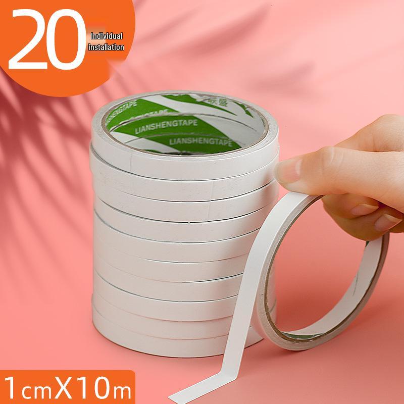 Ultra-Thin Strong Double-Sided Sponge Tape - No Residue, High Viscosity for Glass, Wall, and Fabric.