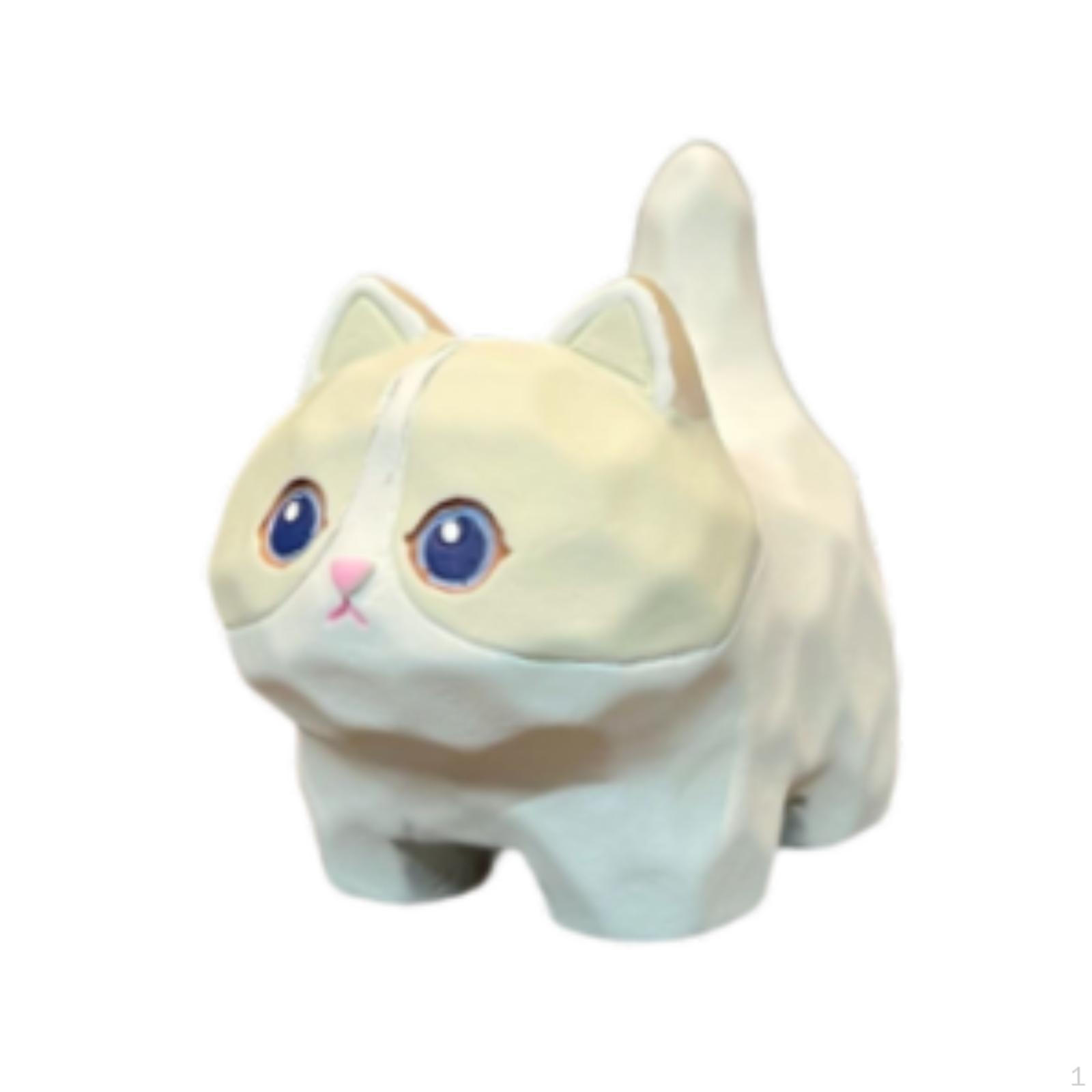 

Очаровательная мини-коллекция скульптур кошек для домашнего декора 5.1cmx3.3cmx4.6cm