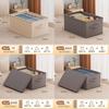 Clothes Storage Box With Divided Compartments For Wardrobe Organization And Home Use