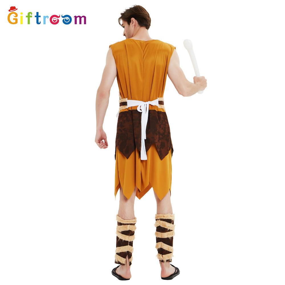 Trendy Unisex Primitive Costume For Couples Featuring Game Theme Design And Comfort