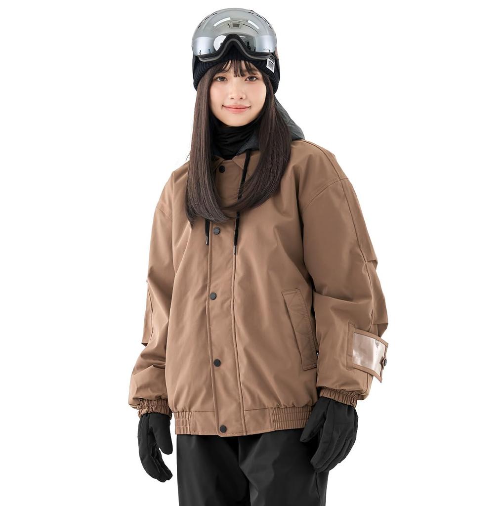 Acrais Snowboard and Ski Jacket Women's (Single Item) Lsw07-wmmk
