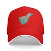 Tenerife Map Baseball Cap  Streetwear Couple Women Hip Hop Hats Sun Visor Custom DIY Outdoor Sport Snapback Cap Gift