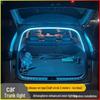 Car Trunk Ambient LED Light Strip: No Wiring, Automatic Induction Tail Box Decoration.