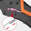 7/9/10" Multi-Function Locking Pliers Round/Straight Mooth Pipe Wrench Universal Pressure Pliers Strong Clamp Tool Hand Tools High Quality