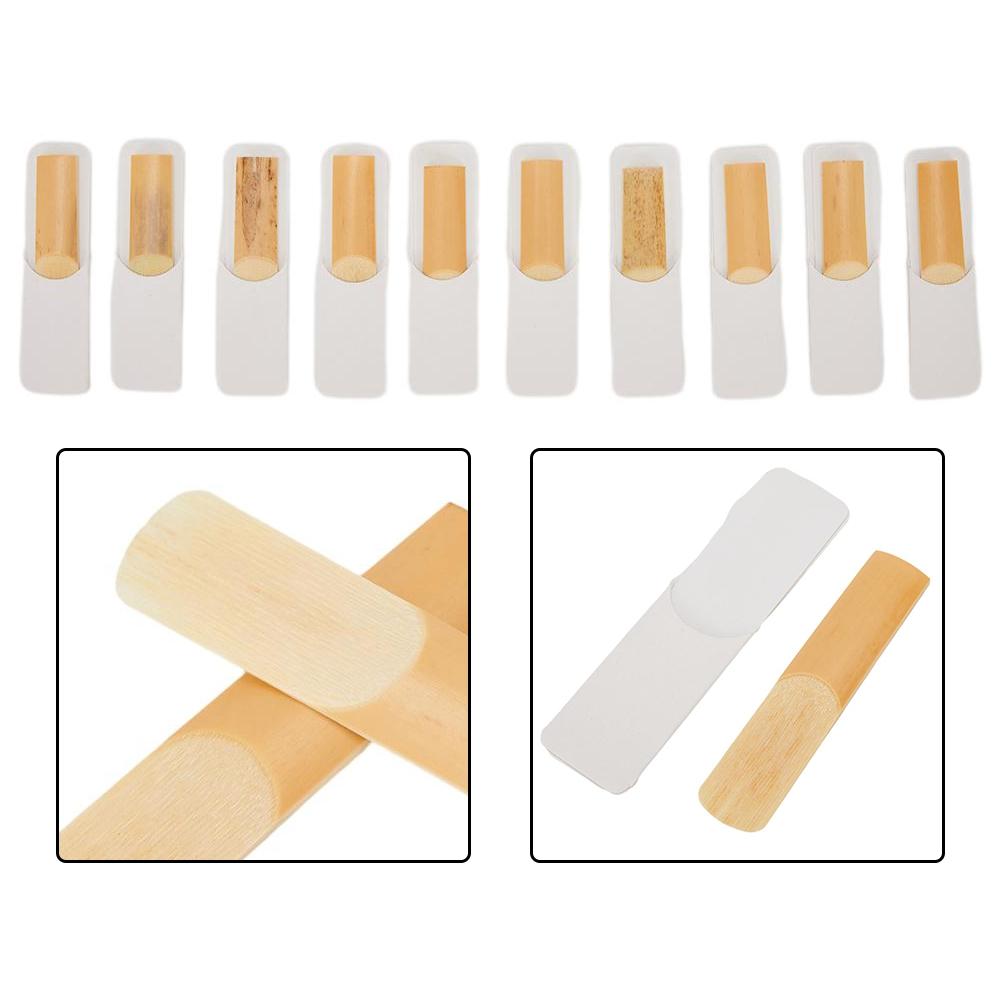 Reeds Saxophone Reeds 10 Pcs 10 × Reeds For Alto Soprano Tenor