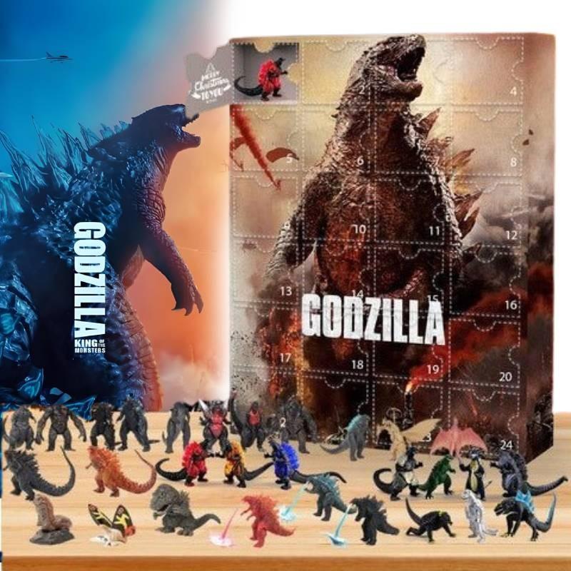 Godzilla Adventní kalendář Vzrušující odpočítávání svátků Sběratelská hračka pro fanoušky