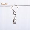 50 Pcs Curtain Hanging Clips Reusable Hold Curtain Windproof Sturdy Shower Curtains Hook Clips Household Stuffs