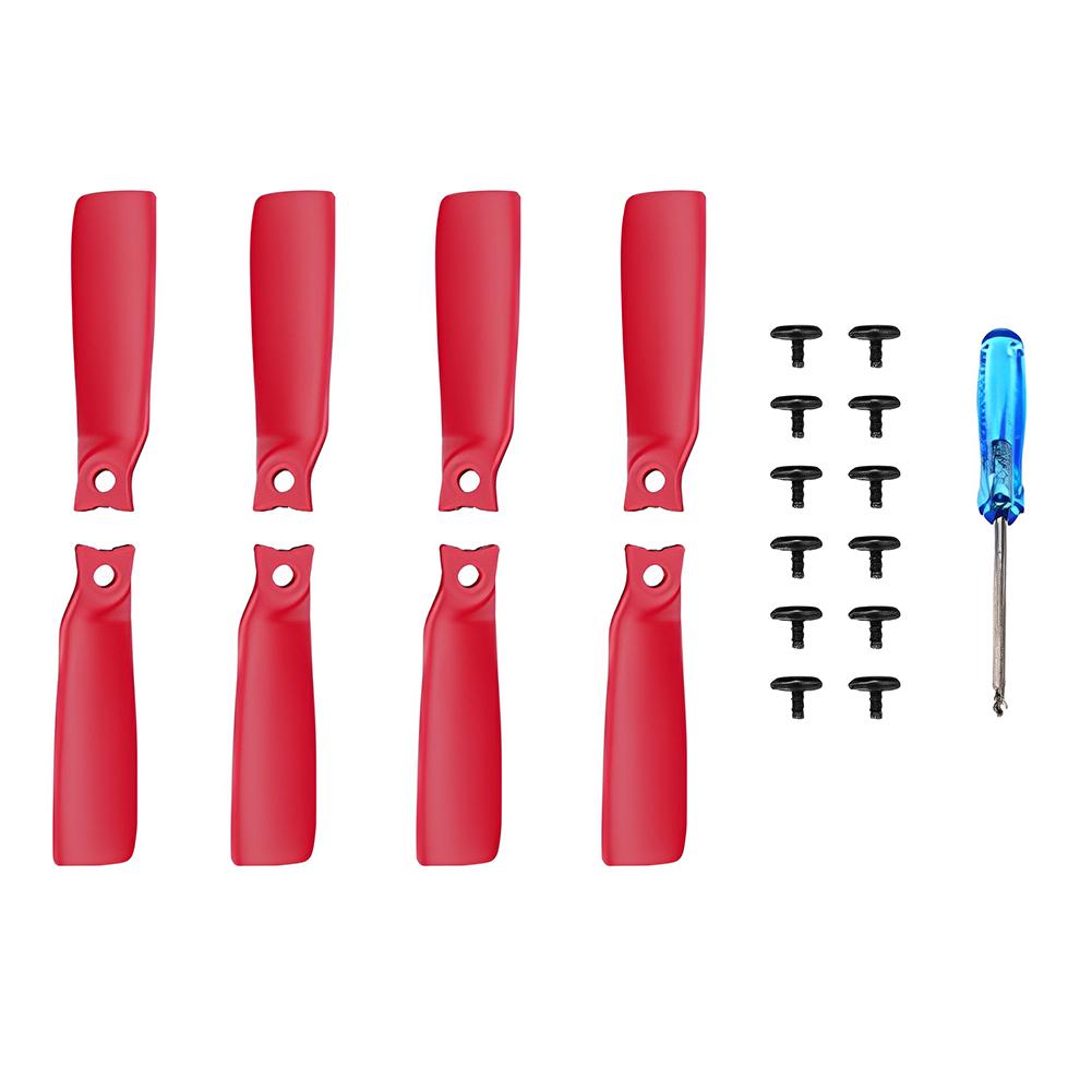 8pcs Drone Propellers For DJI Flip 4022F DIY Colorful Silent Propeller Wing Lightweight Blade Spare Part For DJI Flip Accessorie
