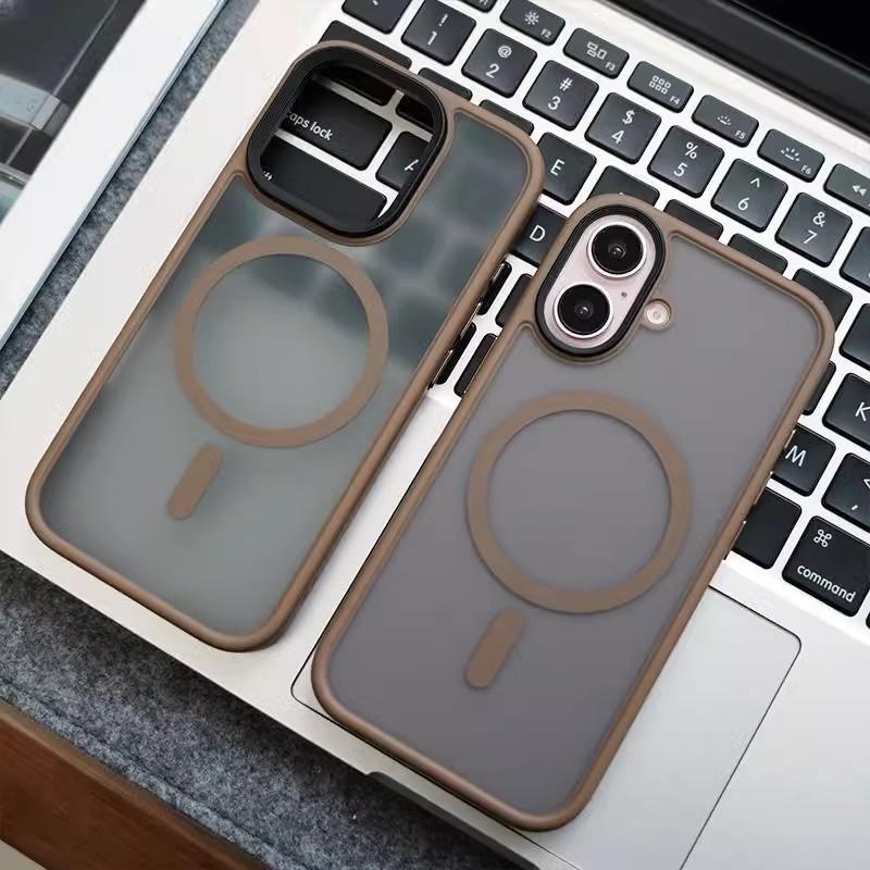 Aplicabil Pentru Apple 16proMax Husă de Telefon cu Încărcare Magnetică Udun IPhone 15 Senzație de Piele Mată 14 Husă de Protecție Anti-cădere