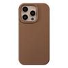 Maillard Solid Color Iphone16pro Max Suitable for 15 Apple 17 Mobile Phone Case 14 High End Simple 13 Anti fall