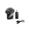 1 Ensemble Mini Microphone Sans Fil Pour Interviews Vlog Microphone Anti-Bruit À Clipser Pour Téléphone Android Caméras