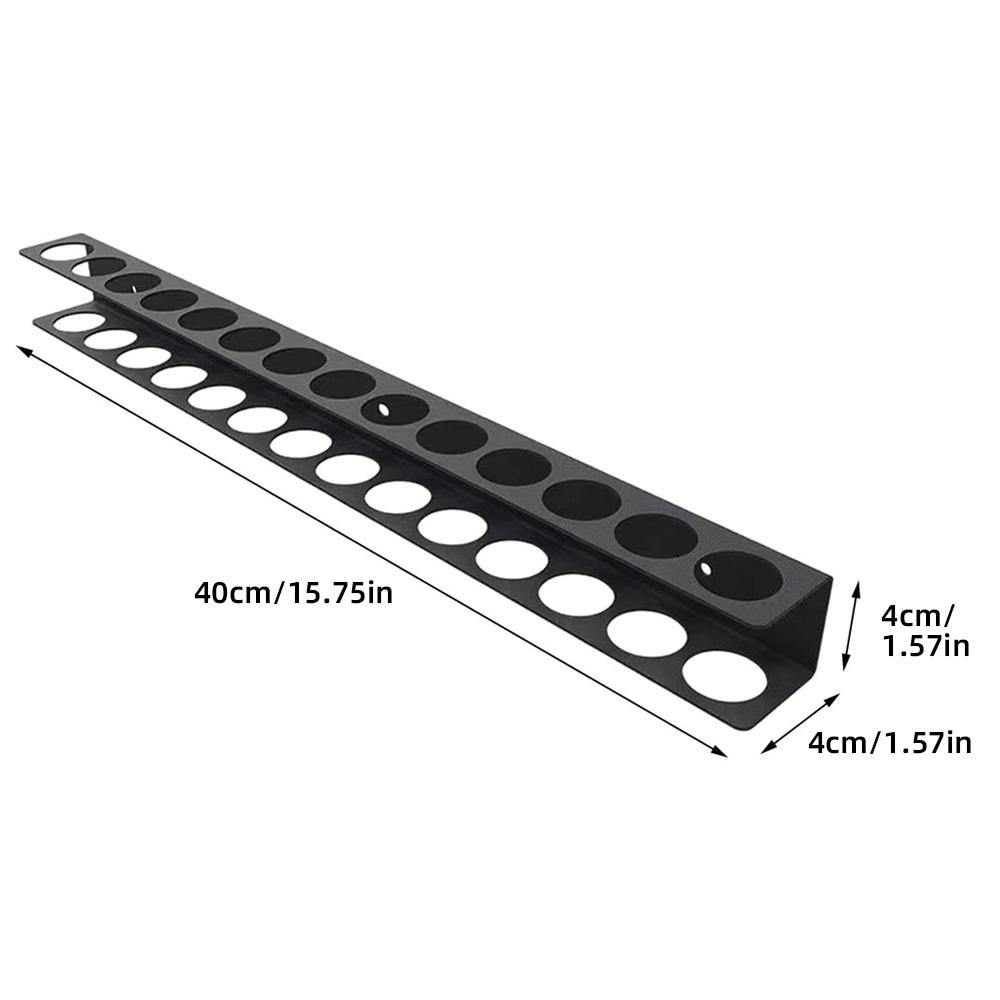 Wall Mount Metal Wrench Screwdriver Organizer Tool Holder Wall Organizer Wall Mount for Vice Wrench Plier HardwareTool Storage