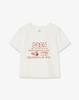 Eiieii Web Logo Crop T-Shirts [Strawberry]