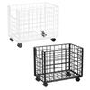 Laundry Cart with Wheels for Bedroom And Laundry Space Clothes Storage Organizer Portable Foldable Trolley for Home Use
