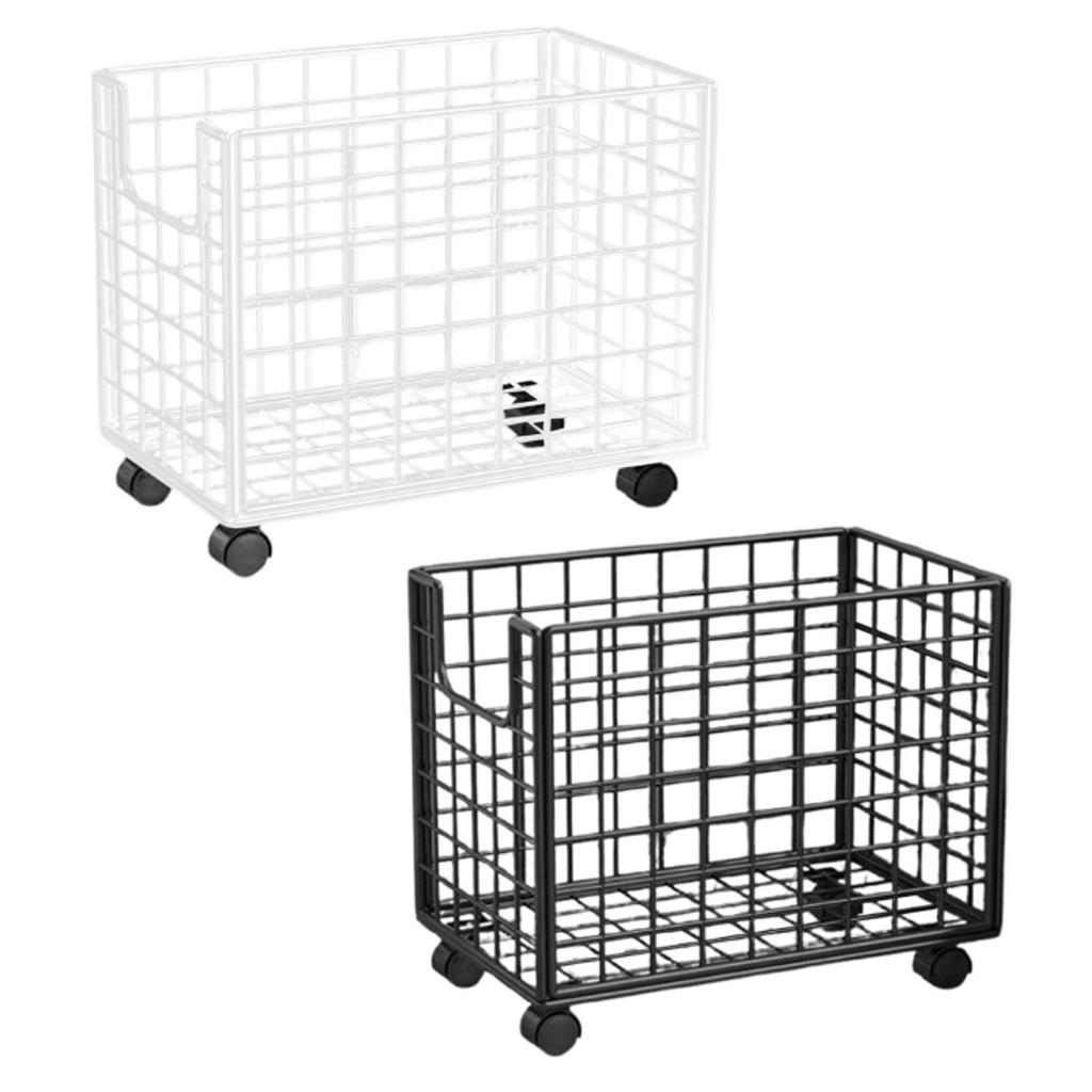 Laundry Cart with Wheels for Bedroom And Laundry Space Clothes Storage Organizer Portable Foldable Trolley for Home Use
