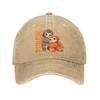 Baseball Cap Monkey Punch Summer Vintage Trucker Hat  Women Unisex Design Outdoor Sport Sunscreen Baseball Caps
