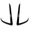 For Tesla Model 3 Model Y 2017-2023 Front Bumper Fog Lamp Wind Knife Spoiler 1Pair Car Fog Lamp Trim Cover Fog Light Eyebrow