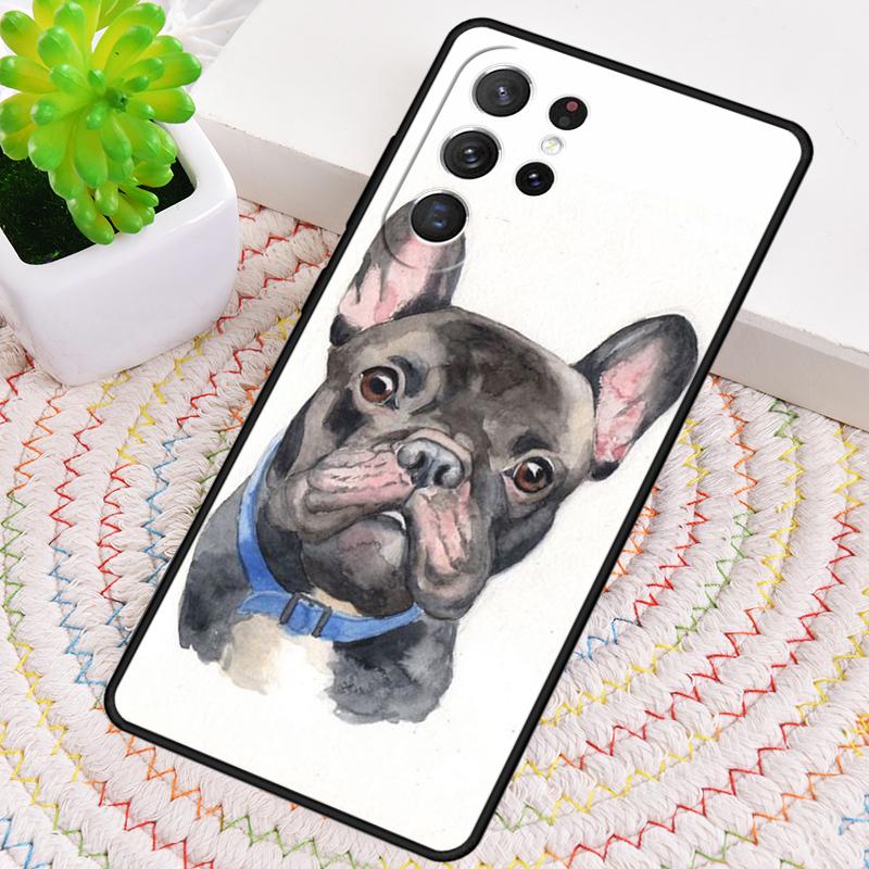 French Bulldog Phone Case for Samsung Galaxy Note 10 Pro S26 Ultra S23 S24 FE S25 S21 S22 PLUS Shockproof Cove