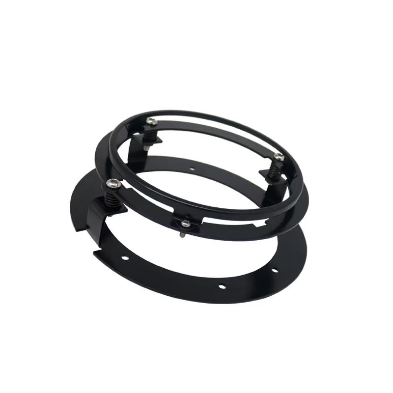 Universal Round 5 3/4  5.75 Inch Car Motorcycle LED Headlight Mounting Bracket 5.75 inch 5 3/4 inch Headlamp Mount Brackets Ring