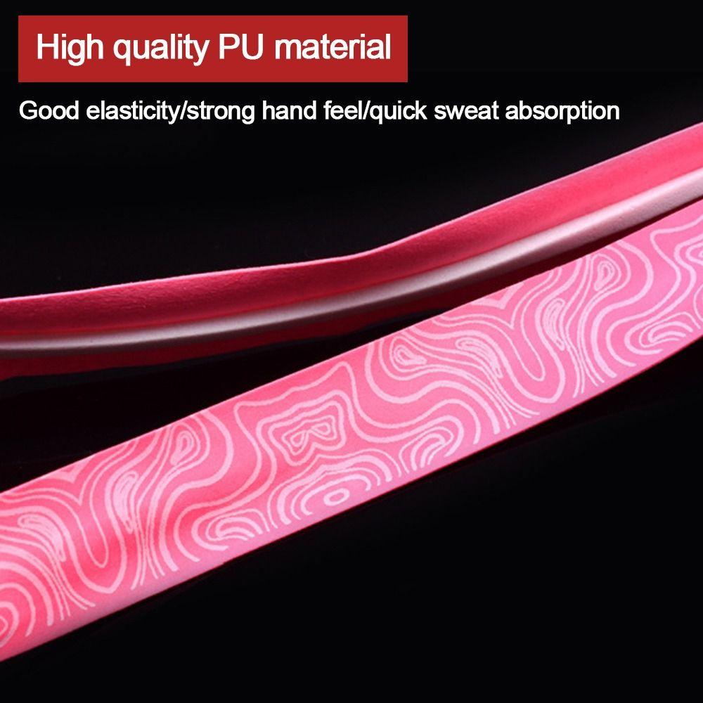Gradient Colorat Rachetă Grip Bandă îngroșată Badminton Grip Tape Undiță