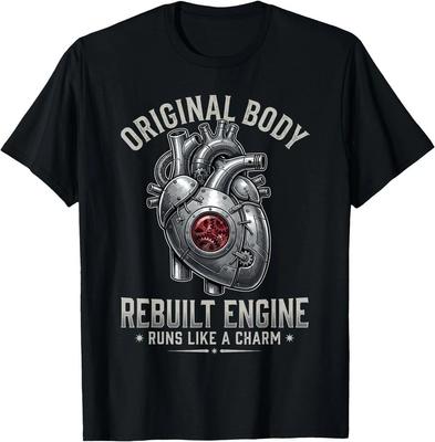 CaFunny Open Heart Surgery Art for Men Women Heart Surgery T-Shirt