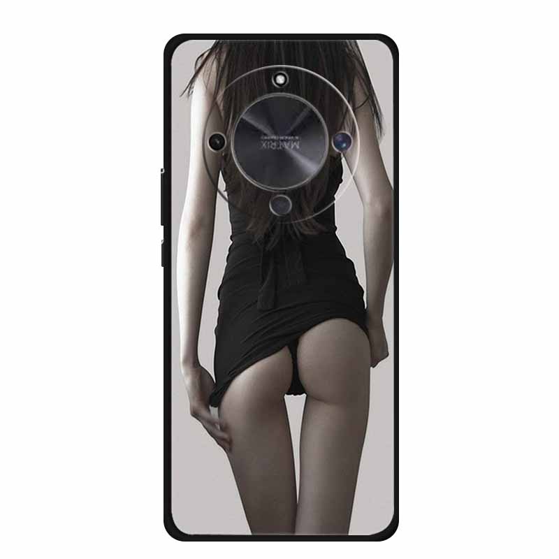 For Honor X70 MTN-AN00 5G Phone Case Shockproof Black Soft Silicone TPU Back Cover For Honor X 70 X70 Cases HonorX70 6.79" Coque