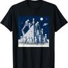 Aliens Building Pyramid T-Shirt
