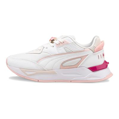 Mirage Sport Crystal Low Top Lifestyle Sneakers Women Sneakers White Pink 383321-01