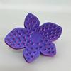 Scalp Massager Comb for Cats Dogs 3D Printed Flower Shaped Head Scratcher Scalp Massager for Stress Relief Pet Grooming