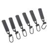 6Pcs Zipper Pull Tab Rustproof Detachable Colred Zipper Pull Replacement for Clothing Luggage Shoes
