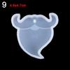 Jewelry Crafts Home Decoration Snowflake Resin Molds Silicone Pendant Epoxy Resin Mold Christmas Gift
