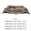 Fashion Vintage Interlocking Sofa Protector Comfort Warm Sofa Cover Non-Slip Sofa Towel