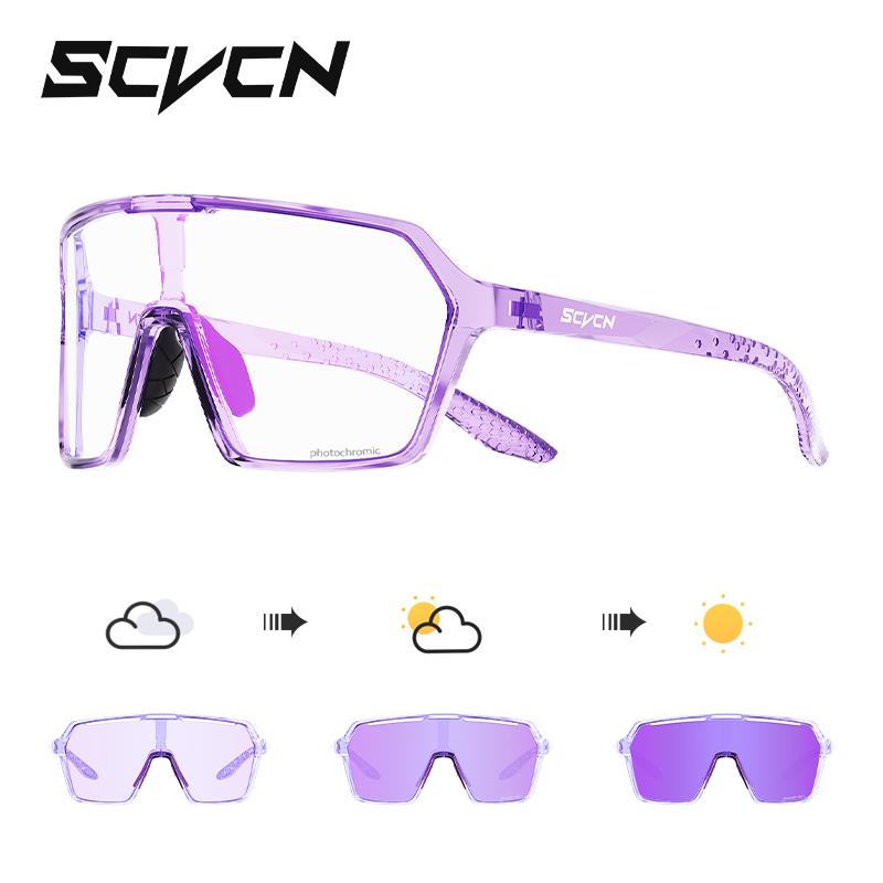 

SCVCN Велосипедные солнцезащитные очки фотохромные очки мода для мужчин и женщин велосипедные очки для горного шоссейного велосипеда велосипедные очки UV400 MTB 1lens no box