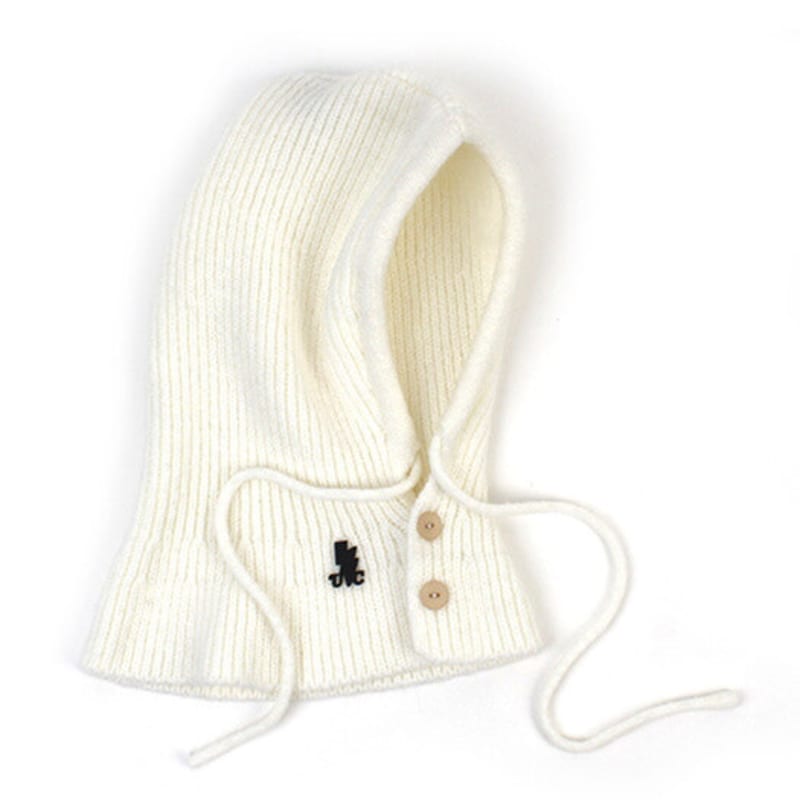 

Universal chemistry wool knit white open balaclava FREE