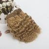 20CM Length 500CM Wool Curly Doll Hair Weft Kinky Curly Wool Material Doll Wigs Extension Handmade Diy Doll Accessories