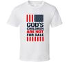 God's Children Are Not For Sale Usa Flag Freedom T Shirt