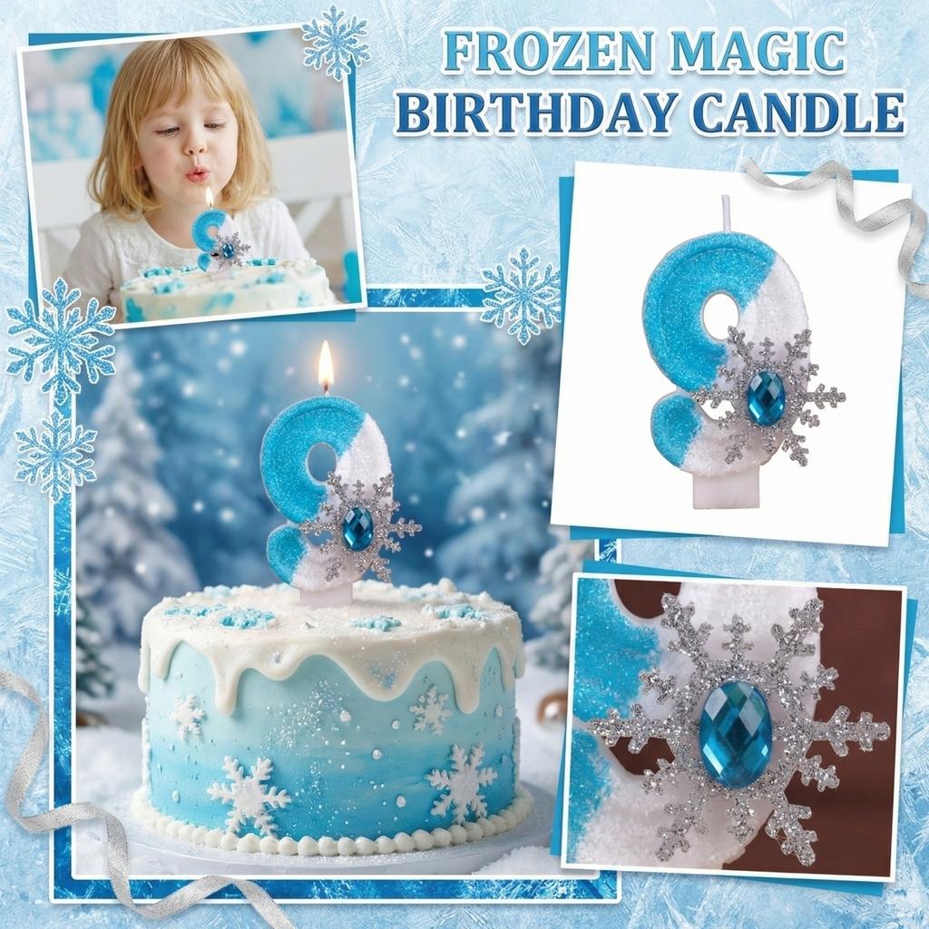 Fashion Cartoon Creative Birthday Candles Party Digital Candles
