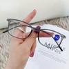Ladies New Fashion TR90 Reading Glasses   Women Flexible Trendy Presbyopia Eyeglasses Outdoor Ultralight Prescription Eyewear