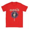 O-Oasis Rock 90's Band T-Shirts for Men Women British Music Albums Funny Cotton Tees Round Neck Short Sleeves T Shirts Gift Idea