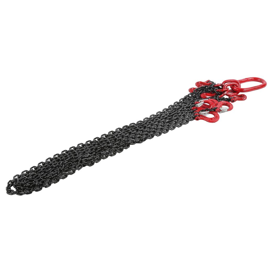 Lifting Chain Sling Adjustable for Mines Ports Buildings Working 2 Meter 1 Tons 6mm