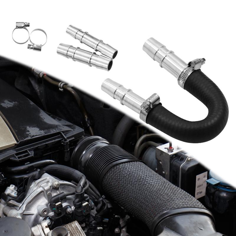 Motor Heizungskern Bypass Kit Kern Bypass Kit Aluminium Kern Bypass Kit Mit 5/8 Zoll 3/4 Zoll Schlauch Für Die Meisten Üblichen Undichten Ausgefallenen
