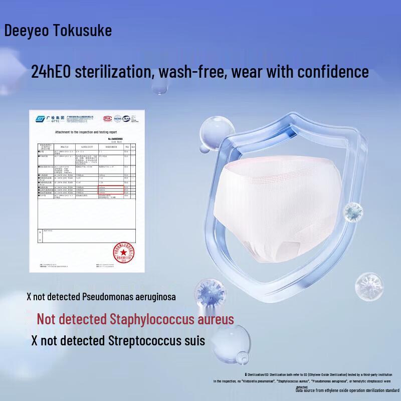 DeYou Women's Disposable Travel Underwear
