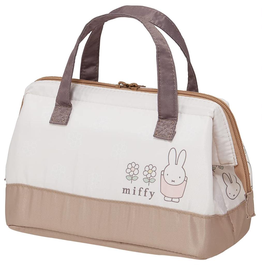 Skater Miffy 23 KGA1 Insulated Lunch Bag with Clasp