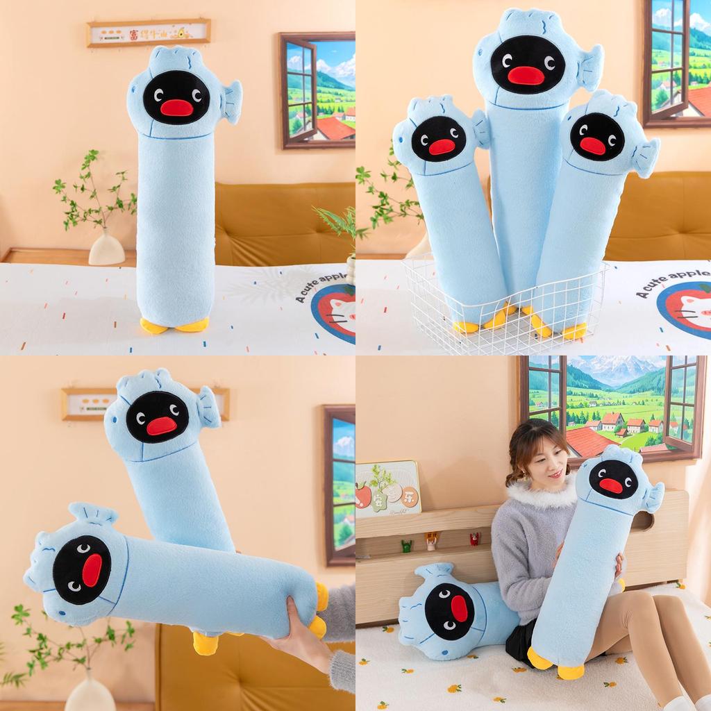 Penguin Plush Pillow Large Soft Animal Sleep Aid For Kids And Girls