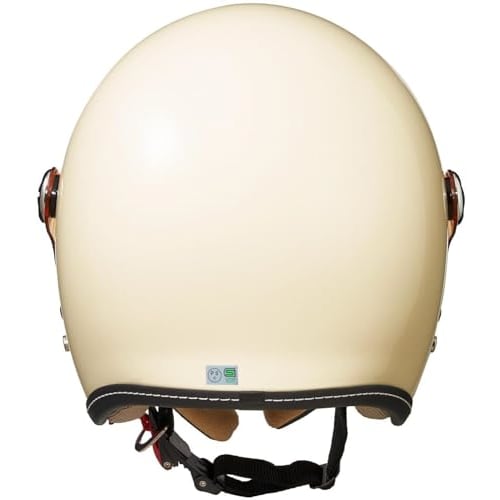 MARUSHIN Motorcycle Jet Helmet MCJ7 BUBBLE RIDER WOMEN Women's L Size (56~57cm) Ivory Product Number: 05302012