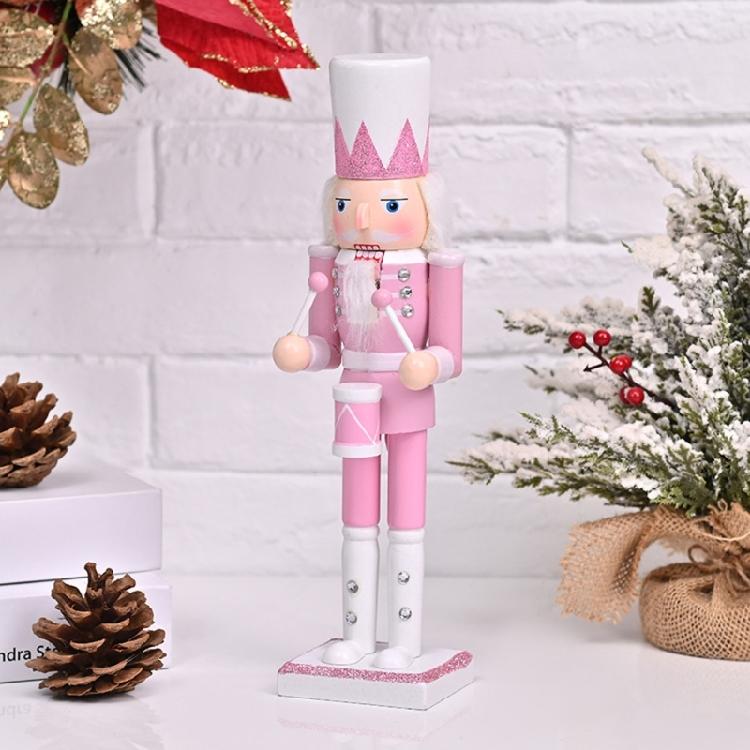 Nutcracker Soldier King Christmas Decor for Indoor Tabletop Desktop Holiday Home
