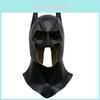 Ultimate Batman Full Mask With Cowl For Adult Cosplay The Dark Knight Rises Halloween Prop
