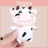 Cow Little Cute Plush Keyring With Short Plush Material For Backpack And Gift