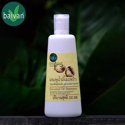 Natürliches Kokosnussöl-Pflegeshampoo 300 ml. - Thai