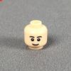 9pcsMOC Blocks 8034 8046 Traditional smile laugh expression 4cm Figure Face Printed Head Assembled Construction Bricks Children Playthings